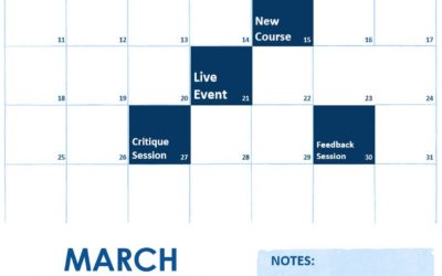 March 2018 Calendar of Events