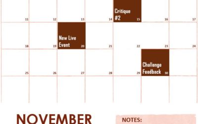 November Schedule of Events on f.64 Elite