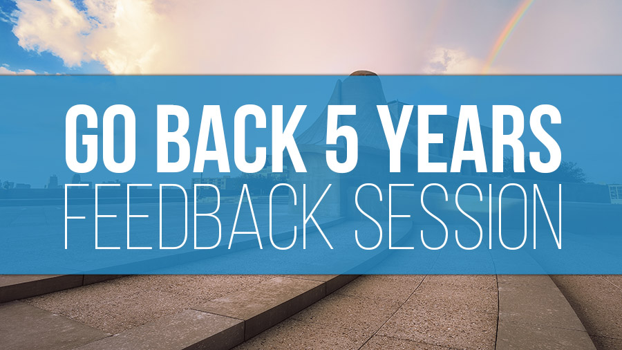 Go Back 5 Challenge Feedback Session