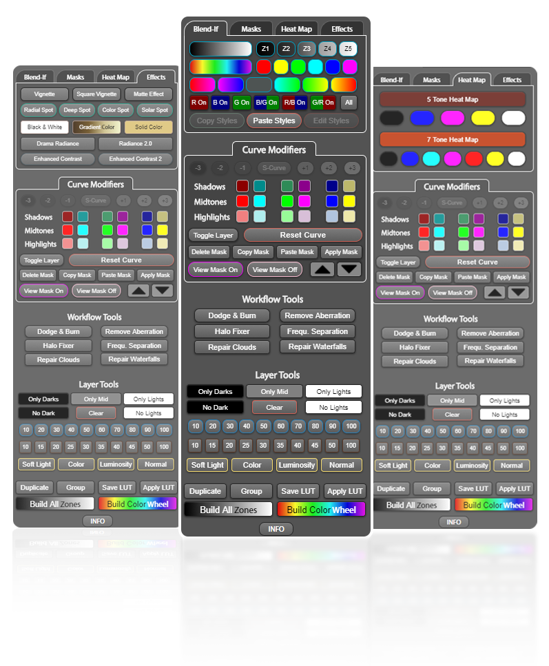 Zone System Express Panels