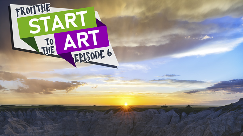 Start to the Art Episode 6: An Epic Sunset