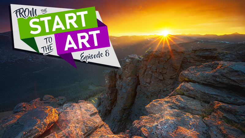 Start to the Art Episode 8: Warm Mountain Glow
