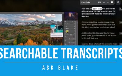 Searchable Transcripts In Videos